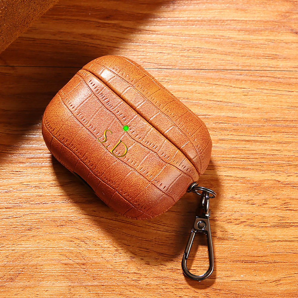 For Airpods 1 2 3 4 Pro 2 Luxu - Monogram Keychain Leather recensie en prijs