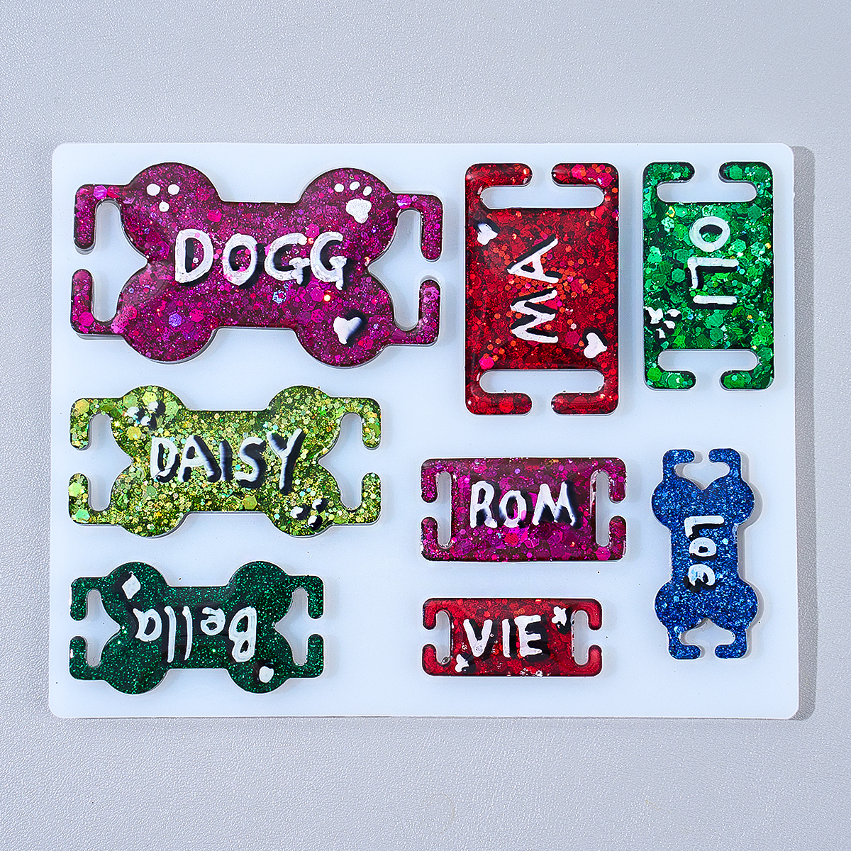 DIY Cat Dog ID Tag Silicone Mo - Pet Portrait Custom recensie en prijs