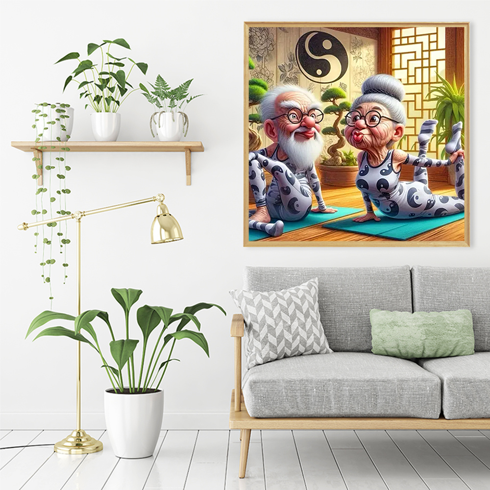 Momoart Old People Diamond Mos - Photo Mosaic Print recensie en prijs