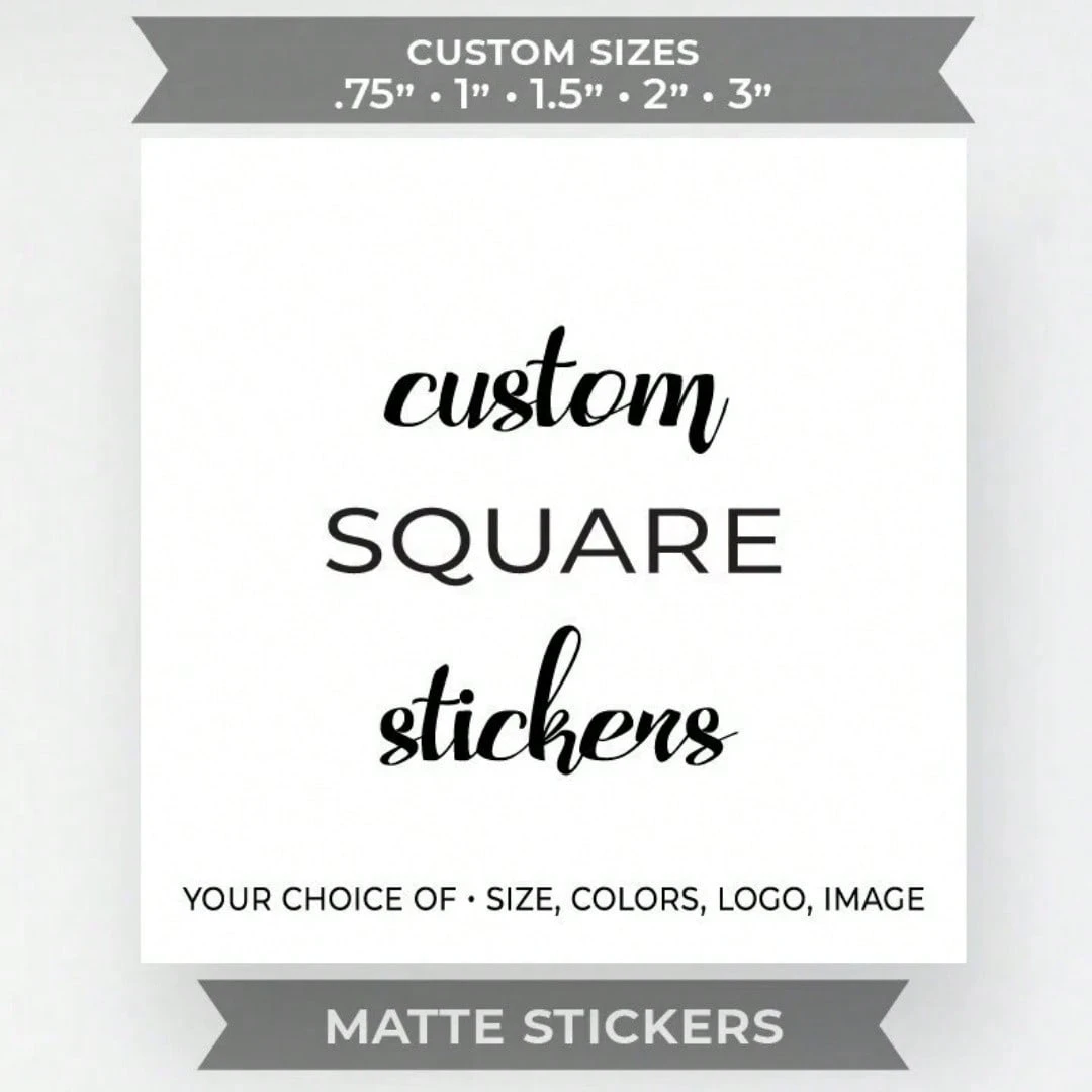 Custom stickers 4-8 cm persona - Personalised Candle Label recensie en prijs