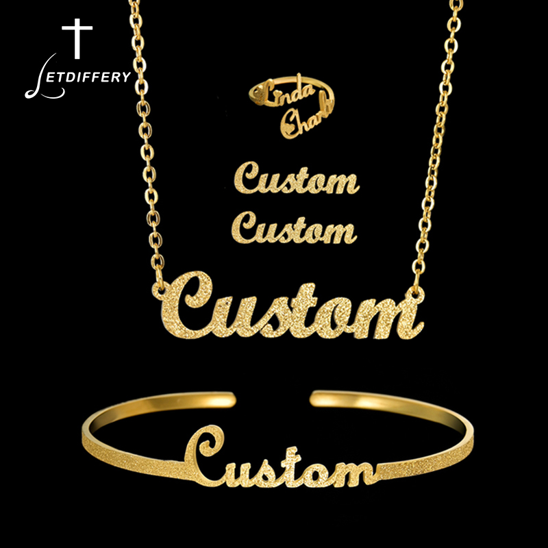 Letdiffery Custom Name Jewelry - Initial Ring Custom recensie en prijs