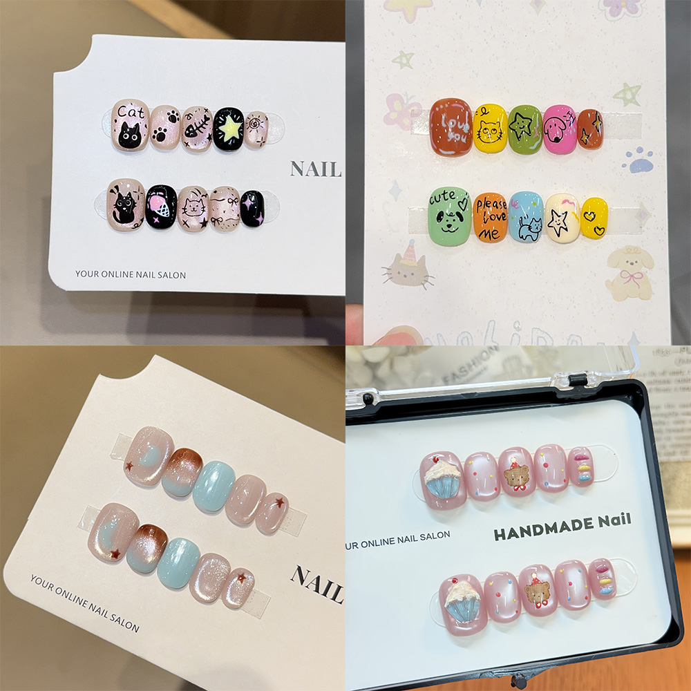 10Pcs Cute Cartoon Cat & Bear  - Pressed Flower Art recensie en prijs
