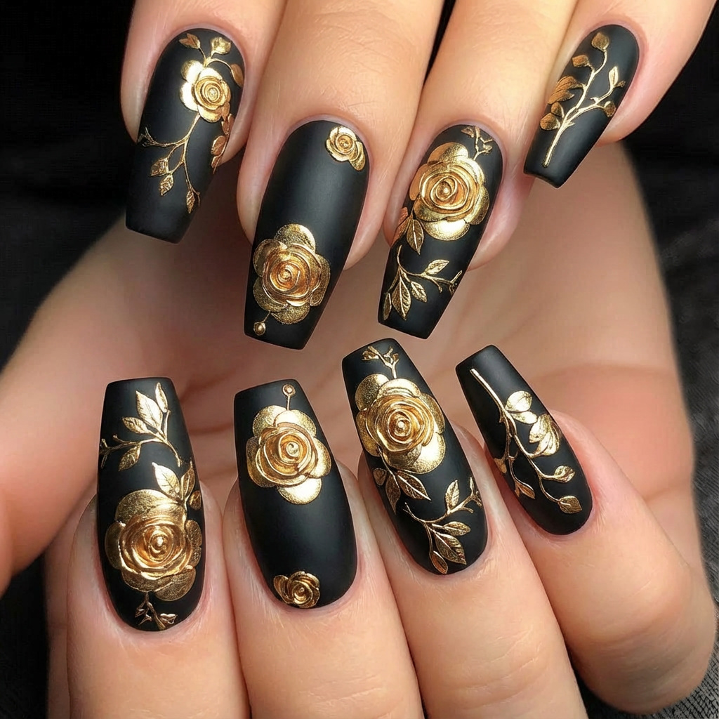 3D fake nails for women girls  - Pressed Flower Art recensie en prijs