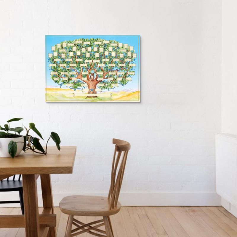 Fillable Family Tree Chart 6 G - Family Tree Print recensie en prijs