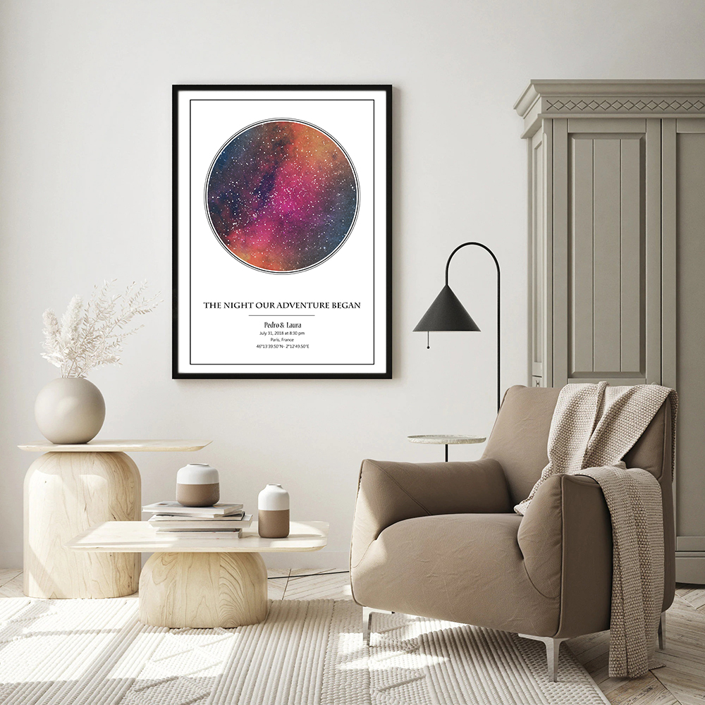 Personalized Star Map Poster B - Custom Star Map recensie en prijs