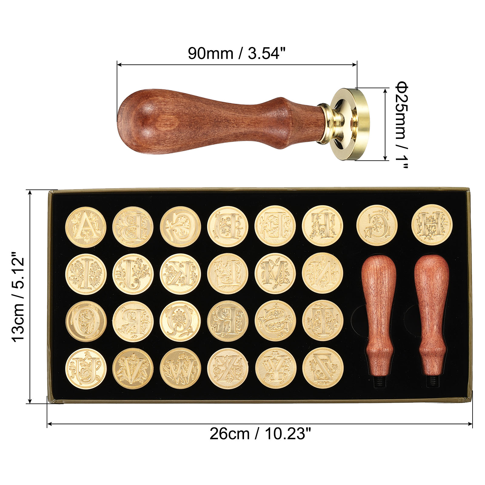 Alphabet Wax Seal Stamp Kit, 2 - Wax Seal Letter Kit recensie en prijs