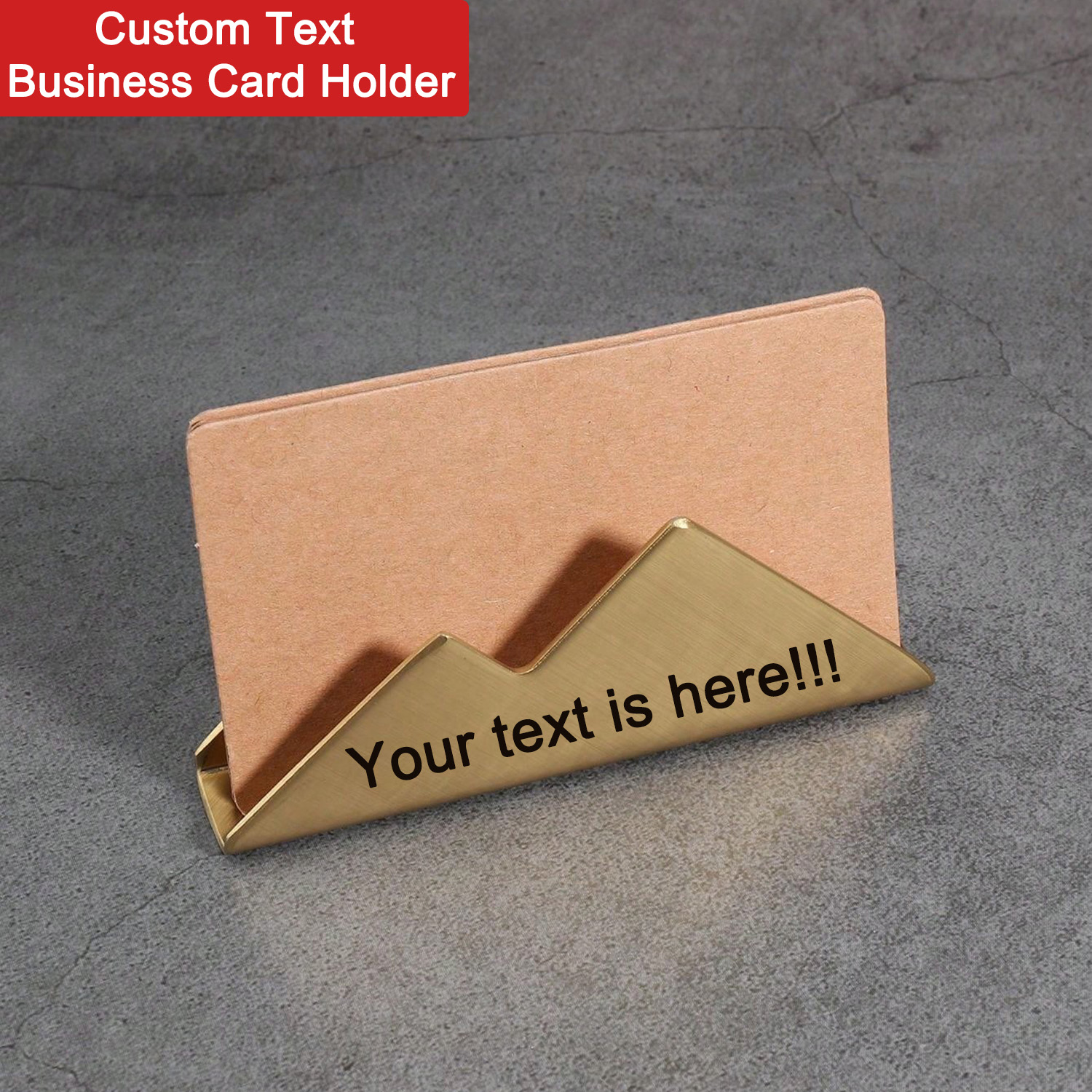 Custom Name Business Card Hold - Personalized Name Box recensie en prijs