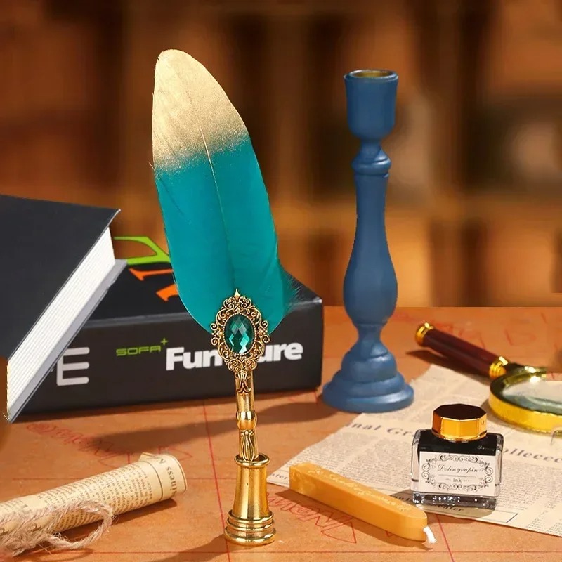 Creative Feather Dip Pen Ink S - Wax Seal Letter Kit recensie en prijs