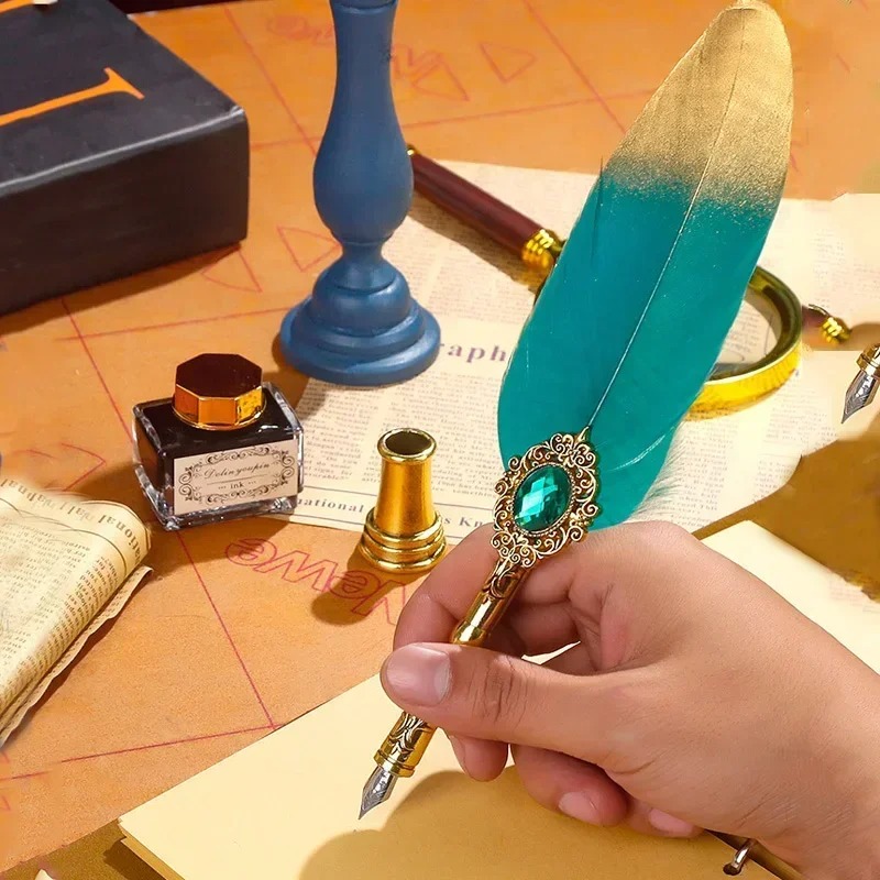 Creative Feather Dip Pen Ink S - Wax Seal Letter Kit recensie en prijs