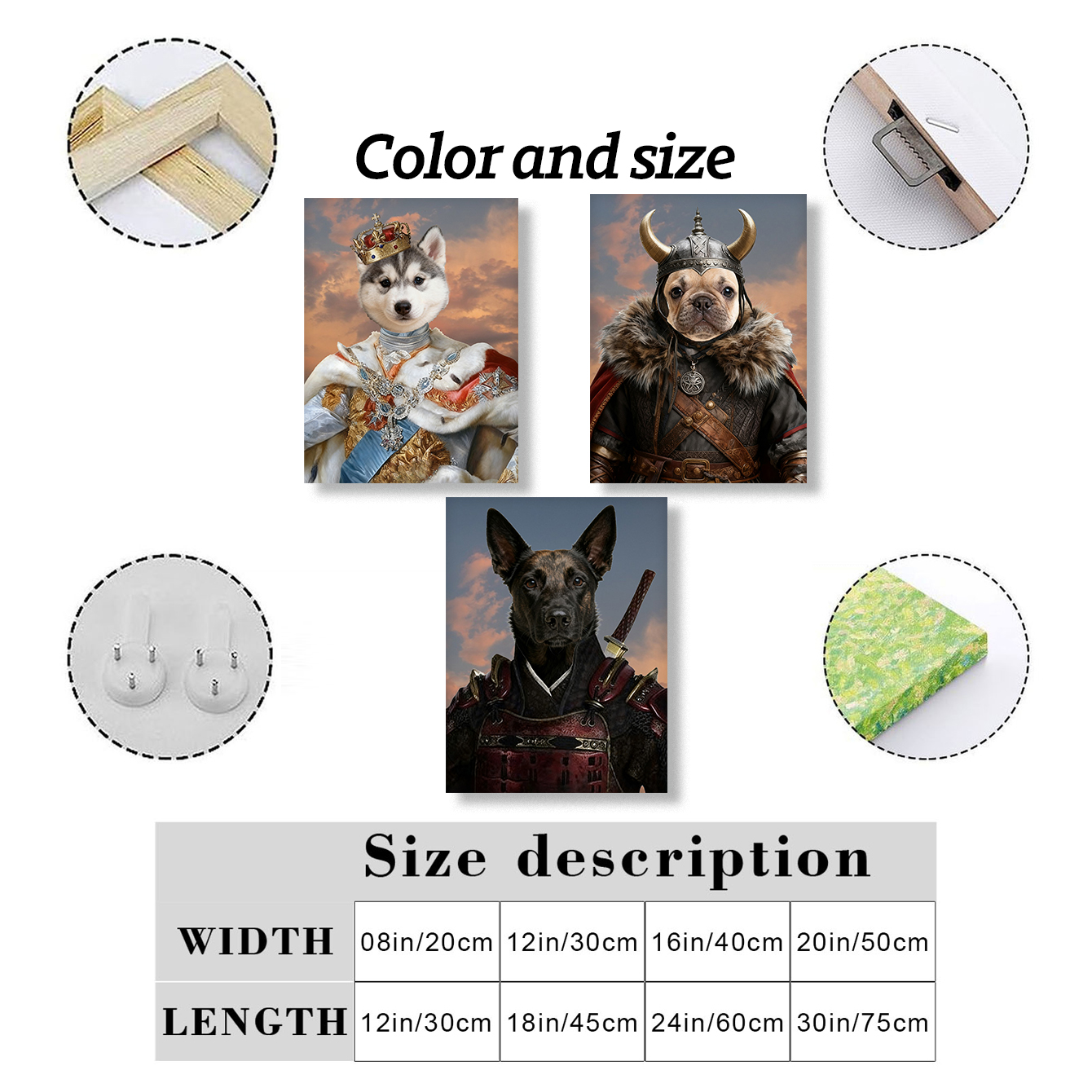 Customized Canvas Painting Roy - Pet Portrait Custom recensie en prijs