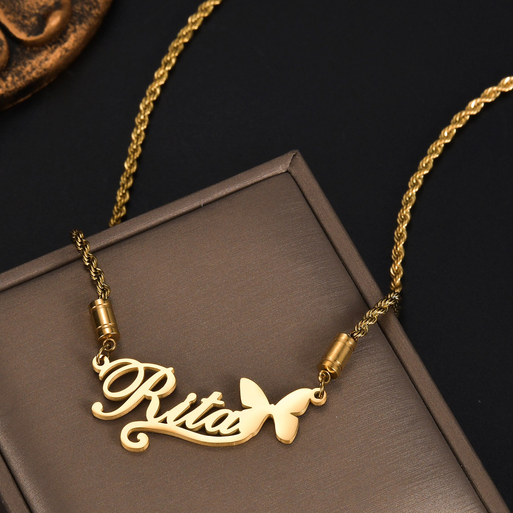 Atoztide Personalized Custom N - Birth Flower Necklace recensie en prijs