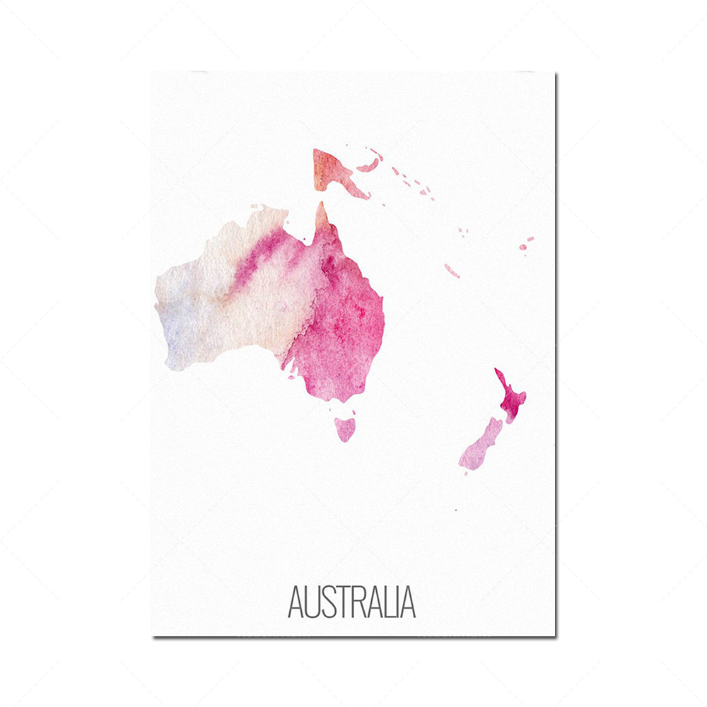 6 continent poster set, North  - Custom Star Map recensie en prijs