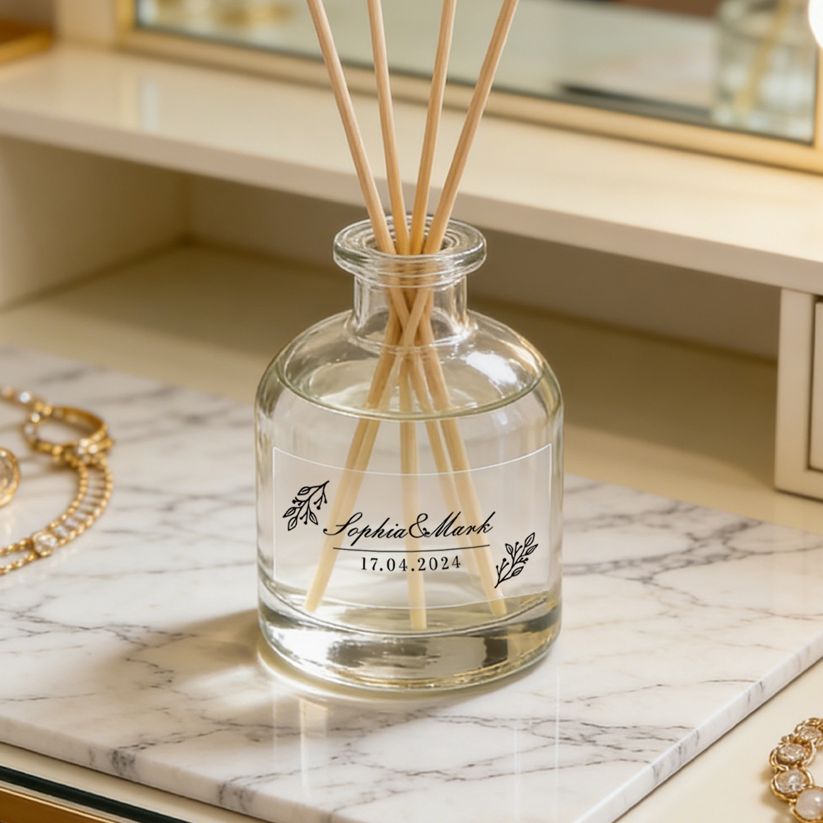 30-300Pcs Custom Wedding Stick - Personalised Candle Label recensie en prijs