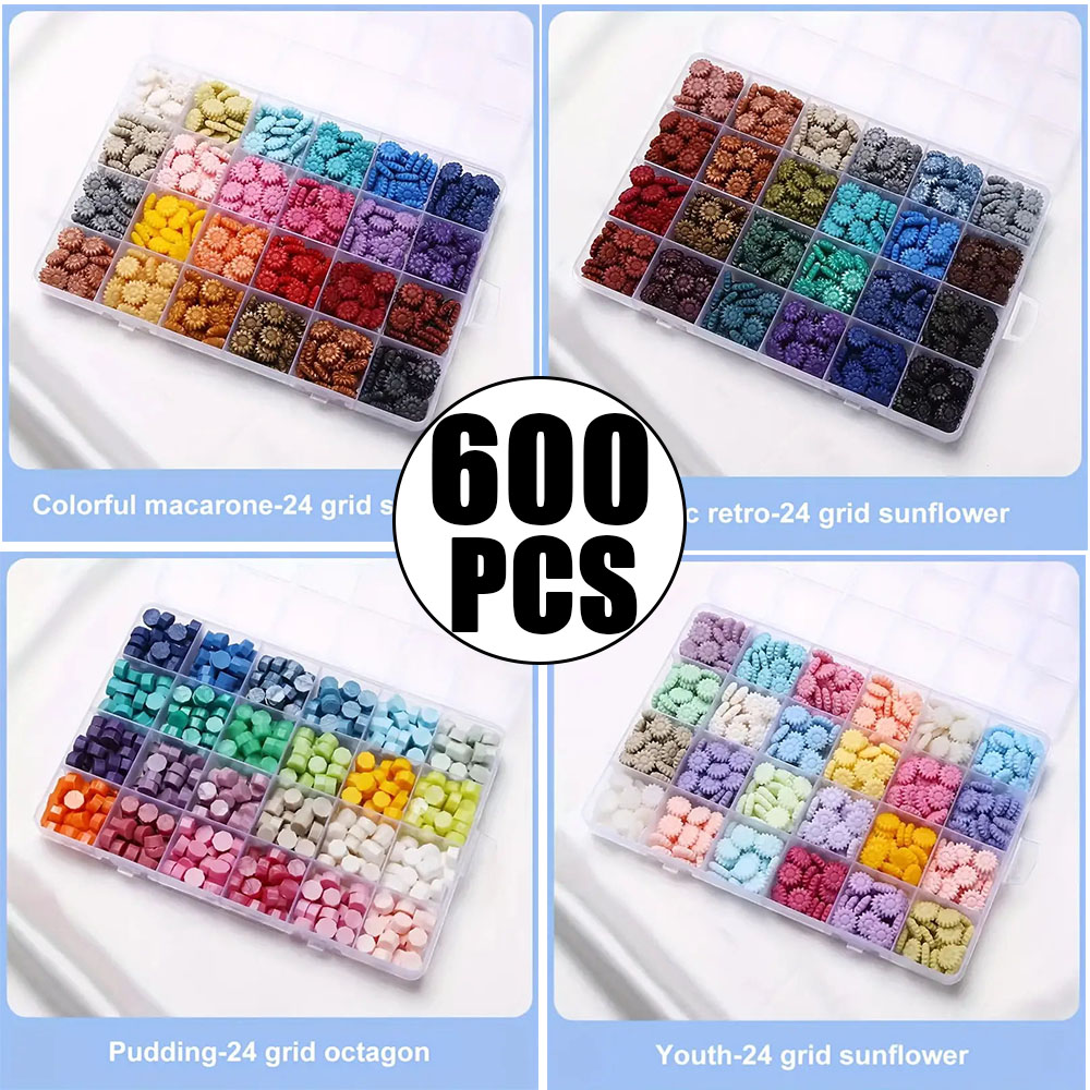 600Pcs Box Sealing Wax Beads,  - Wax Seal Letter Kit recensie en prijs
