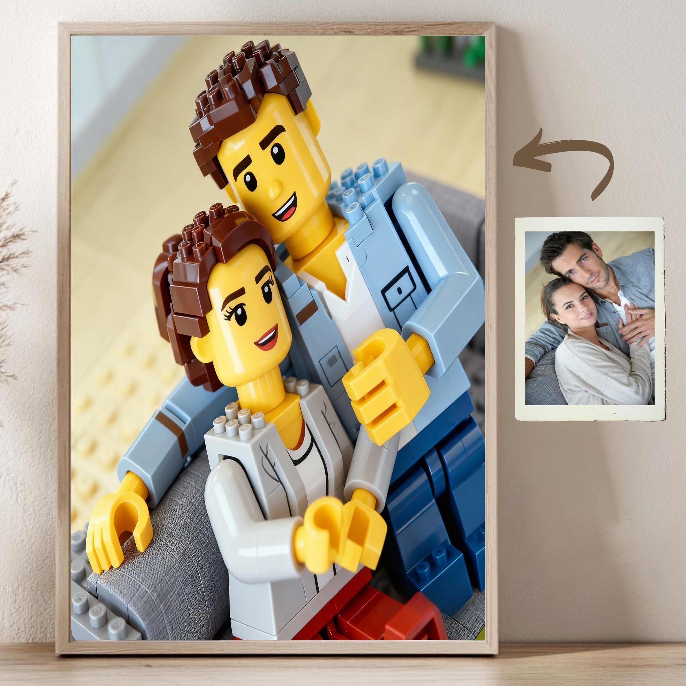 Custom Cartoon Building Block  - Pet Portrait Custom recensie en prijs