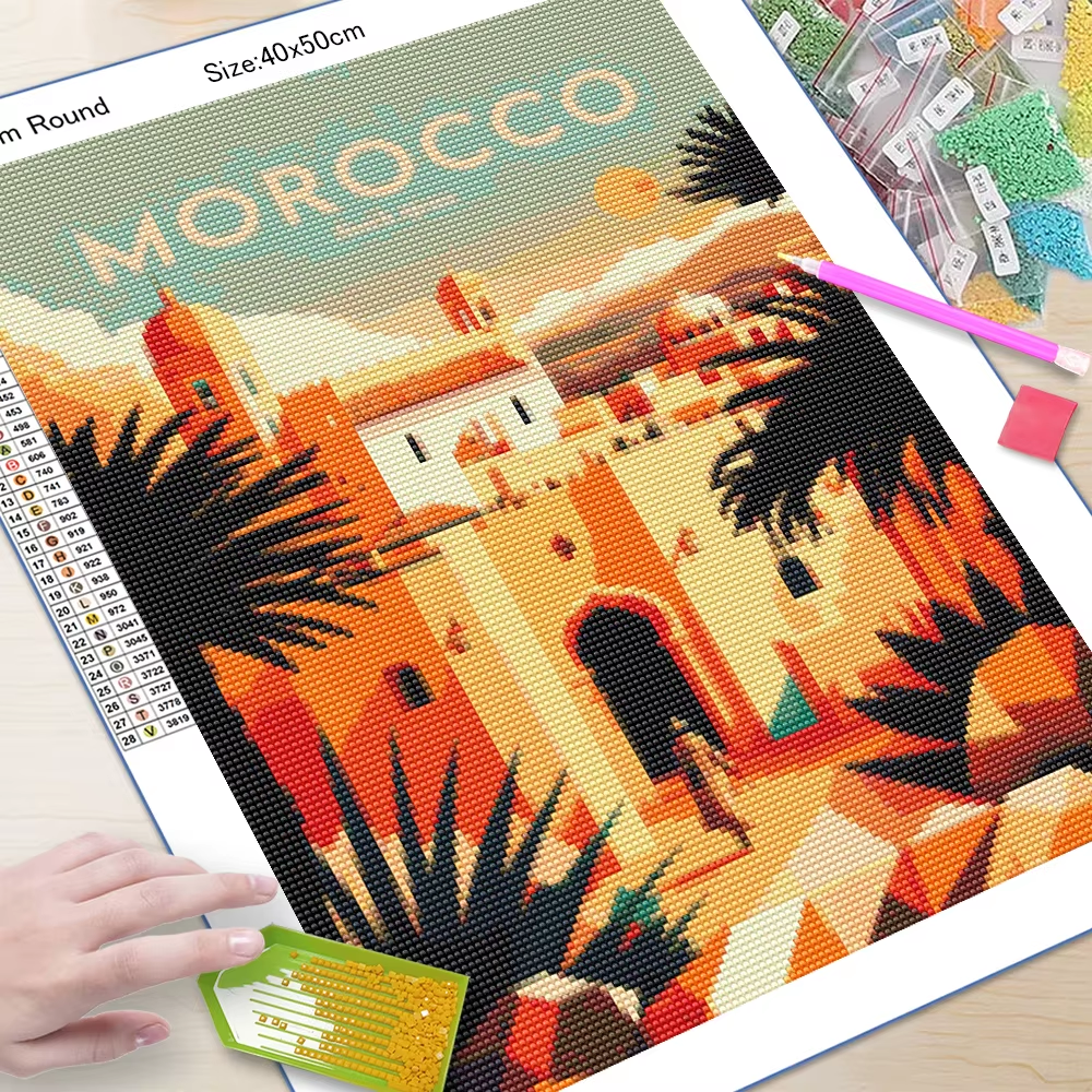 DIY 5D Diamond Mosaic Noveltie - Photo Mosaic Print recensie en prijs
