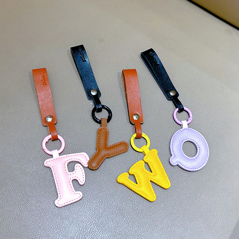 A To Z PU Leather Initial Lett - Monogram Keychain Leather recensie en prijs
