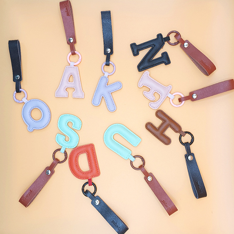 A To Z PU Leather Initial Lett - Monogram Keychain Leather recensie en prijs