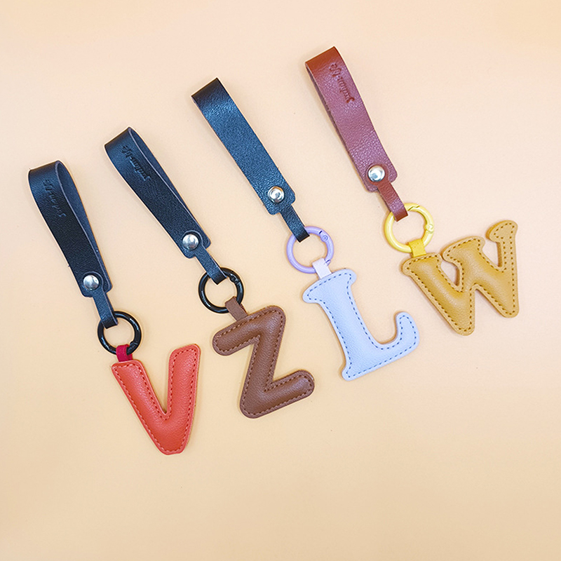 A To Z PU Leather Initial Lett - Monogram Keychain Leather recensie en prijs
