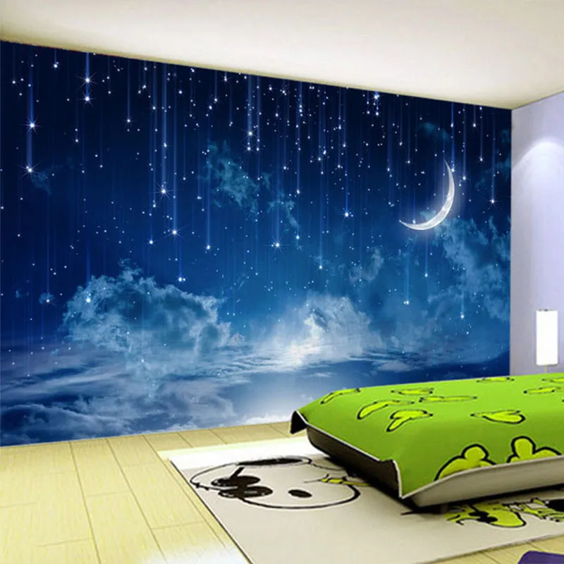 Mural Wallpaper Custom Blue Ni - Custom Night Sky recensie en prijs