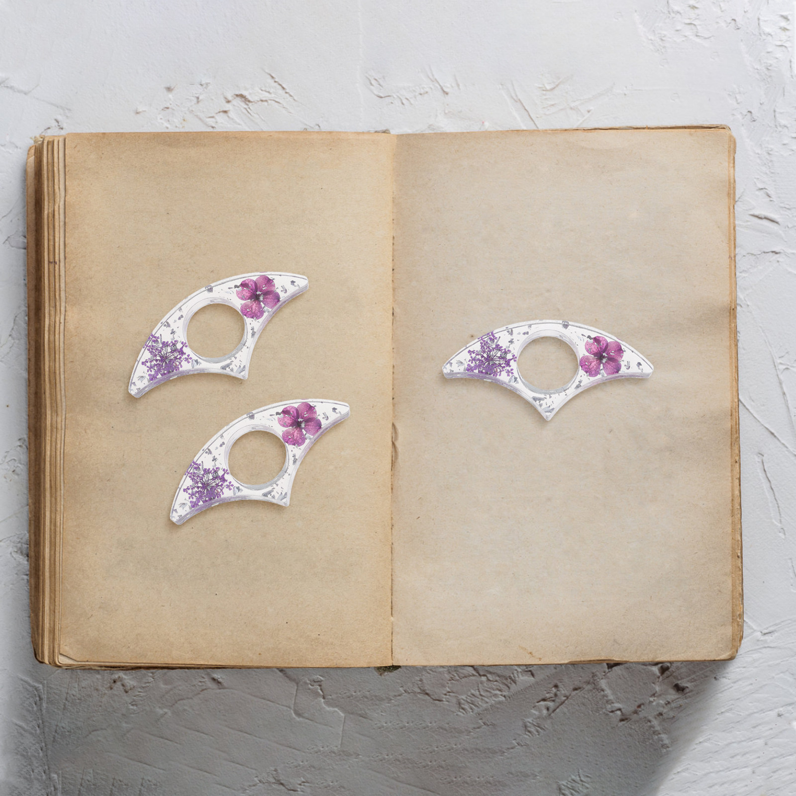 3Pcs Floral Book Page Holders  - Dried Flower Bookmark recensie en prijs