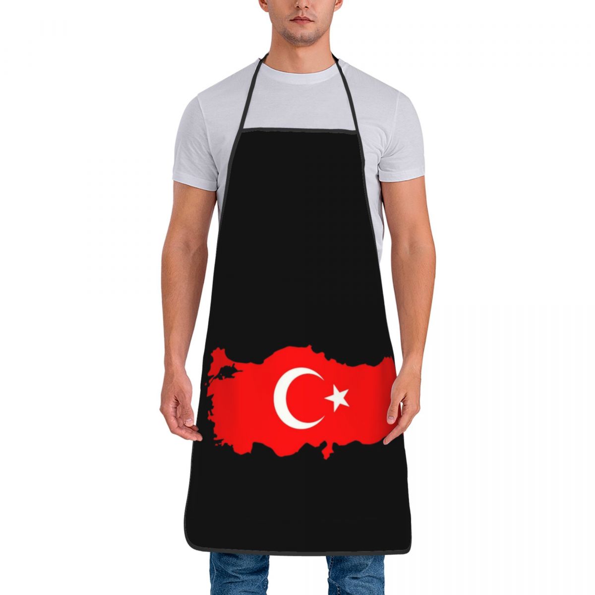 Custom Bib Turkey Flag Map Apr - Custom Star Map recensie en prijs