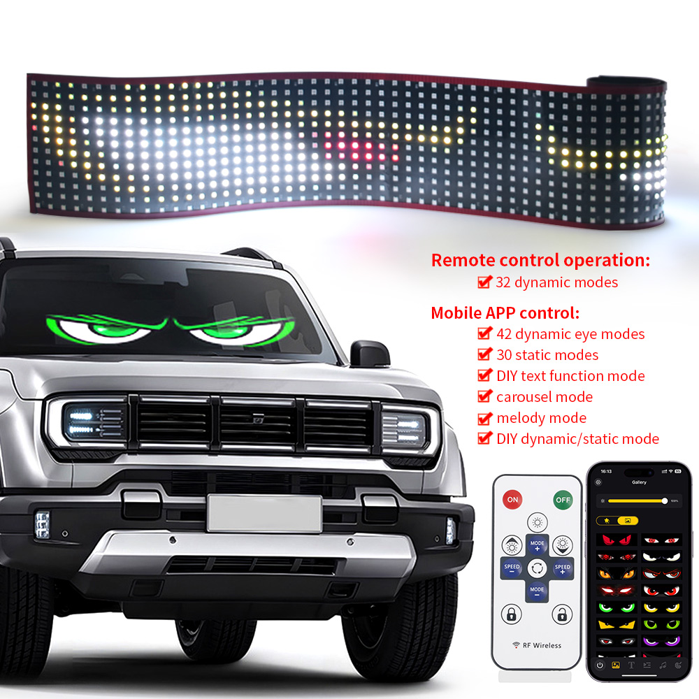 Truck Devil Eyes LED Light APP - Custom Map Poster recensie en prijs