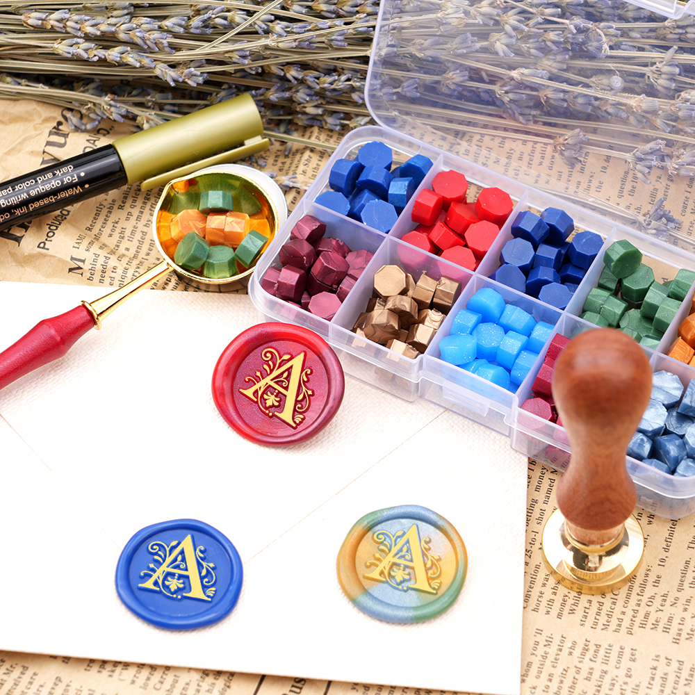 A-Z letter Wax Seal Stamp Kit  - Wax Seal Letter Kit recensie en prijs