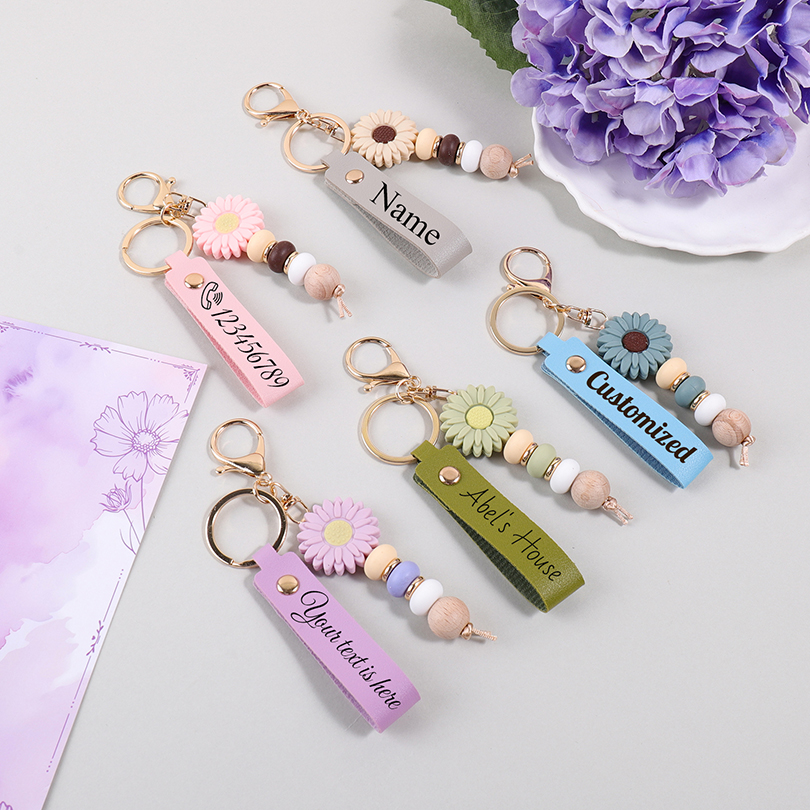 Daisy Pendant Custom Text Keyc - Initial Ring Custom recensie en prijs