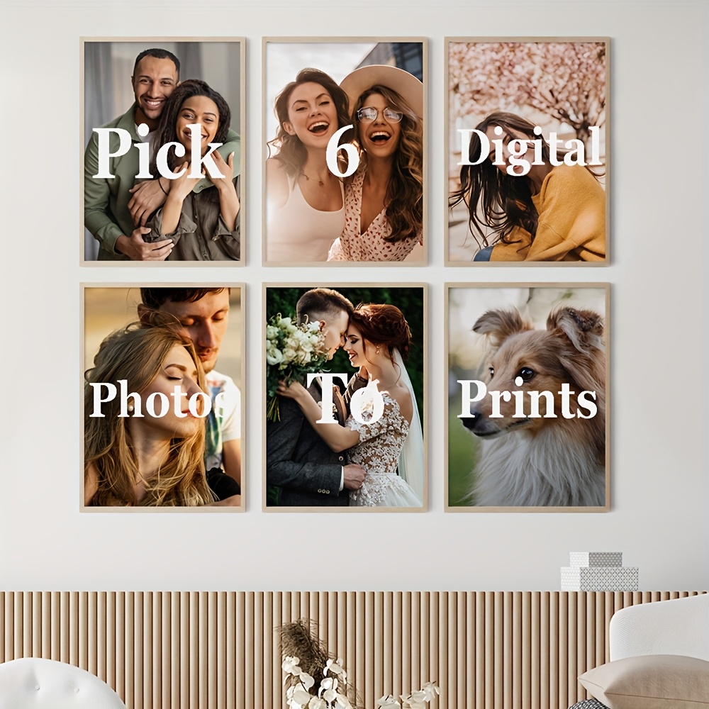6pcs/set Custom Canvas Prints  - Pet Portrait Custom recensie en prijs
