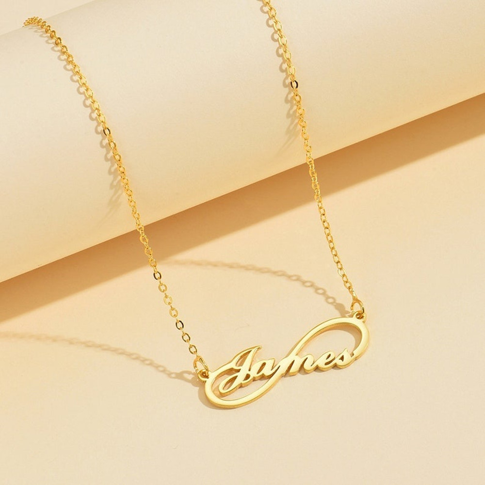 Custom Infinity Name Necklace  - Birth Flower Necklace recensie en prijs